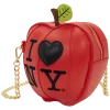 I Heart NY Apple Crossbody Purse