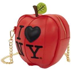 I Heart NY Apple Crossbody Purse