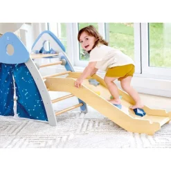 4-in-1 Climb 'n' Slide Gym Set