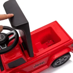 Jeep Rubicon Foot to Floor Ride On - Red