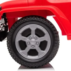 Jeep Rubicon Foot to Floor Ride On - Red