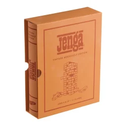 Jenga Vintage Bookshelf Edition