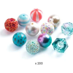 Jewelry Making Bubble Beads - Silver