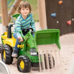 John Deere Pedal Loader With Backhoe