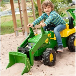 John Deere Pedal Loader With Backhoe