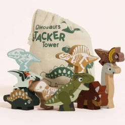 Jurassic Stacking Dinosaurs & Bag