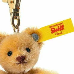 Keyring Mini Teddy Bear, Wheat Blonde