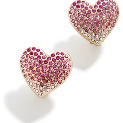 Kids' Pave Hearts Earrings