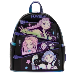 KPop Demon Hunters HUNTR/X Mini Backpack with Photo Card Charm