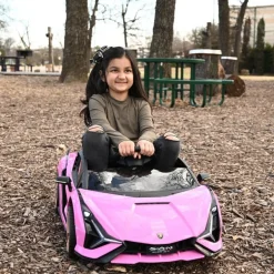 Lamborghini Sian 12V Ride On Car - Pink
