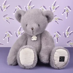 Large Teddy Bear - Grey Lavender