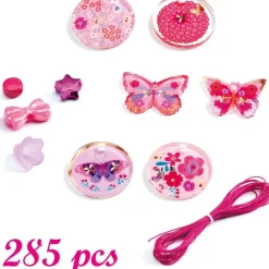 Le Grand Artist Jewelry Making Bead Kit - Butterfly & Heart