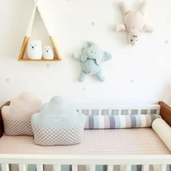 Light Blue Cupcake Pillow