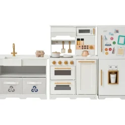 Little Chef Atlanta Modular Play Kitchen - White/Gold