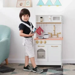 Little Chef Boston Classic Play Kitchen & Cookware - White