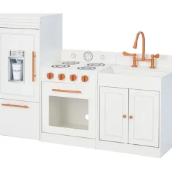 Little Chef Paris Complete Kitchen Playset - White/Rose Gold