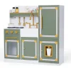 Little Chef Versailles Deluxe Play Kitchen - Olive Green
