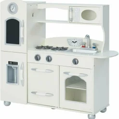 Little Chef Westchester Retro Play Kitchen - Ivory