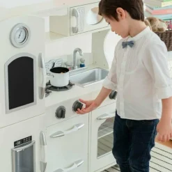 Little Chef Westchester Retro Play Kitchen - Ivory