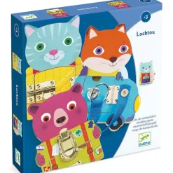 Locktou Locking and Unlocking Wooden Skill Boards