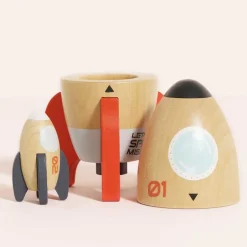 Magnetic Space Rocket Duo