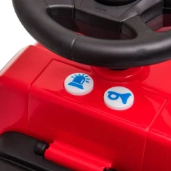Mercedes Benz Antos Foot to Floor Fire Truck Ride On