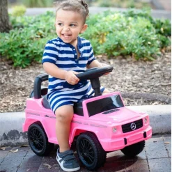 Mercedes G-Wagon Push Car - Pink