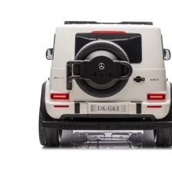 Mercedes G-Wagon 24V 4x4 2-Seater Ride on Car - White