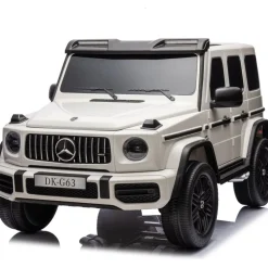 Mercedes G-Wagon 24V 4x4 2-Seater Ride on Car - White