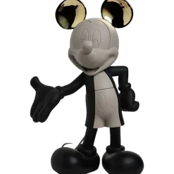 Mickey Mouse 12" Kelly Hoppen Figurine - Black, Taupe & Gold