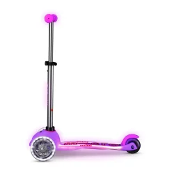 Mini Deluxe Glow LED Plus Scooter - Frosty Pink