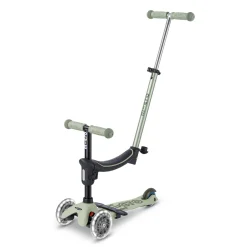 Mini Deluxe Rock & Go LED Scooter - Olive Sage