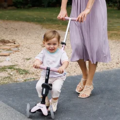 Mini Deluxe Rock & Go LED Scooter - Dusty Rose