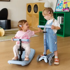 Mini Deluxe Rock & Go LED Scooter - Ocean Slate