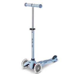 Mini Deluxe Rock & Go LED Scooter - Ocean Slate