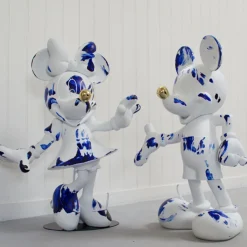 Minnie Mouse Figure White & Blue Limited Edition - 24.4