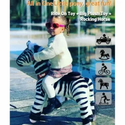 Model U Ride-On Zebra - 3-4 Years