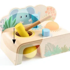 Multi Tap Hammer Wooden Toy
