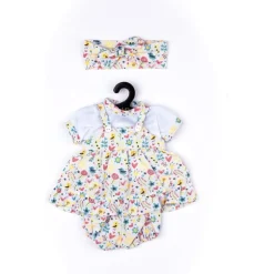 My FAO Doll Outfit - Flower and Rainbow Dungarees