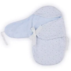 My FAO Doll Swaddle - Light Blue Stars