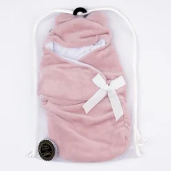 My FAO Doll Swaddle - Orchid Pink With Ears