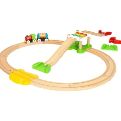 My First Railway Beginner Pack Wooden Toy Train Set