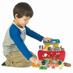 Noah's Shape Sorter Ark Wooden Toy