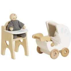 Nursery Dollhouse Furniture Set