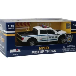 NYPD Die-Cast Metal Pick-Up Truck