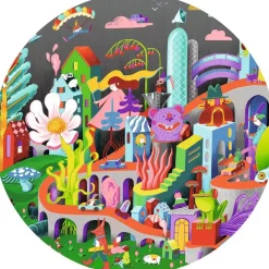 Observation 200 Piece Puzzle - Crazy Town