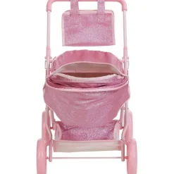 Olivia's Little World Baby Doll Bassinet Pram with Cover