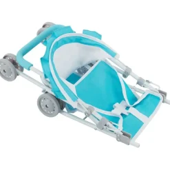 Olivia's Little World Baby Doll 3 Piece Nursery Set - Blue