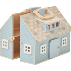 Olivia's Little World Quaint Portable Dolls Cottage & Accessories for 3.5