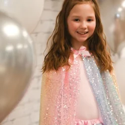 Ombre Sequin Cape - Size 4-6 Years